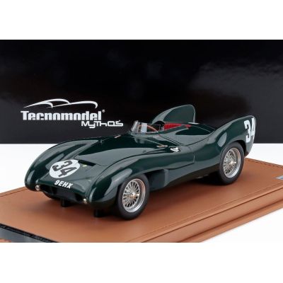 TECNOMODEL LOTUS MARK IX N 34 WINNER SNETTERTON 1955 C.CHAPMAN - BRITISH RACING GREEN 1/18