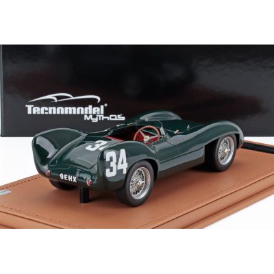 TECNOMODEL LOTUS MARK IX N 34 WINNER SNETTERTON 1955 C.CHAPMAN - BRITISH RACING GREEN 1/18