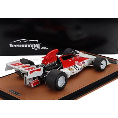 TECNOMODEL BRM F1  P160E N 19 GERMAN GP 1973 CLAY REGAZZONI - WHITE RED 1/18