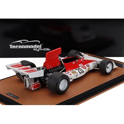 TECNOMODEL BRM F1  P160E N 20 CANADIAN GP 1973 JEAN PIERRE BELTOISE - WHITE RED 1/18