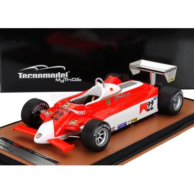 TECNOMODEL ALFA ROMEO F1  179 N 22 DUTCH GP 1980 VITTORIO BRAMBILLA - WHITE RED 1/18