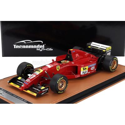 TECNOMODEL FERRARI F1  412T2 N 27 WINNER CANADA MONTREAL GP 1995 JEAN ALESI - RED BLACK 1/18