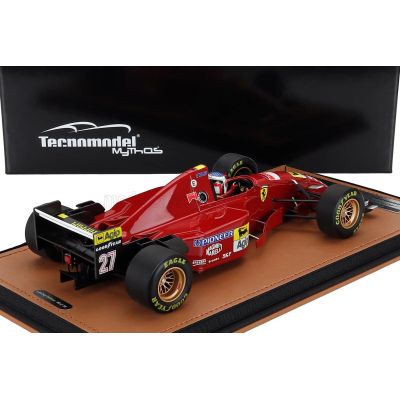 TECNOMODEL FERRARI F1  412T2 N 27 WINNER CANADA MONTREAL GP 1995 JEAN ALESI - RED BLACK 1/18