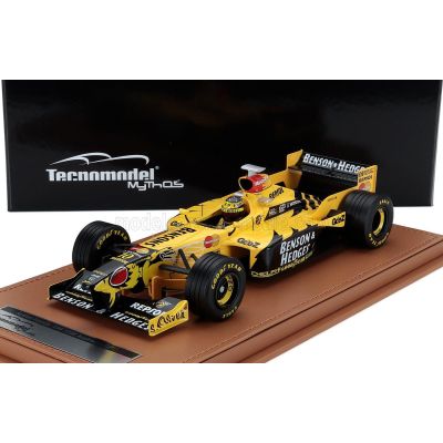 TECNOMODEL JORDAN F1  198 HONDA MF-301 HC N 10 AUSTRALIAN GP (with pilot figure) 1998 RALPH SCHUMACHER - YELLOW BLACK 1/18