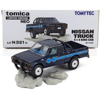 TOMICA DATSUN PICK-UP 4WD 1986 - BLUE 1/64