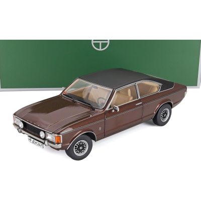 TOURING MODELCARS FORD ENGLAND GRANADA COUPE II SERIES 1975 - BROWN BLACK 1/18
