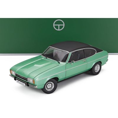 TOURING MODELCARS FORD ENGLAND CAPRI MKII 3.0 GHIA COUPE 1974 - MEDITERRANEAN GREEN 1/18