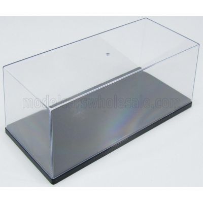 TRIPLE9 VETRINA DISPLAY BOX Lungh.cm 27 X Largh.cm 12.5 X Alt.cm 11.3 (altezza interna cm 9.7) - PLASTIC DISPLAY 1/24