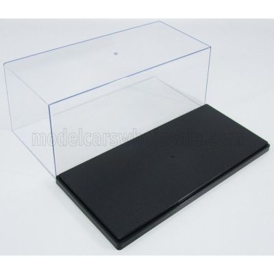 TRIPLE9 VETRINA DISPLAY BOX Lungh.cm 27 X Largh.cm 12.5 X Alt.cm 11.3 (altezza interna cm 9.7) - PLASTIC DISPLAY 1/24