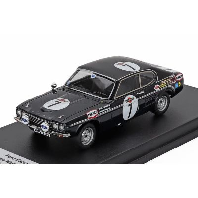 TROFEU FORD ENGLAND CAPRI 3000 GLX N 7 24h SPA FRANCORCHAMPS 1973 JEREMY WALTON - NIGEL CLARKSON - BLACK 1/43