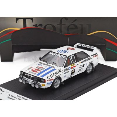 TROFEU AUDI QUATTRO (night version) N 64 RALLY ARGENTINA 1983 LUIS RUBEN DI PALMA - NESTOR STRAIMEL - WHITE 1/43