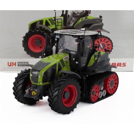 UNIVERSAL HOBBIES CLAAS AXION 960 TRACTOR CINGOLATO 2016 - GREY GREEN 1/32