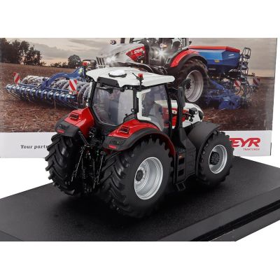 UNIVERSAL HOBBIES STEYR IMPULS 6200 CVT TRACTOR 2022 - WHITE RED 1/32