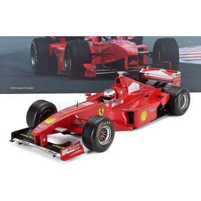 WERK83 FERRARI F1  F300 N 3 WINNER FRENCH GP 1998 MICHAEL SCHUMACHER - RED WHITE 1/12