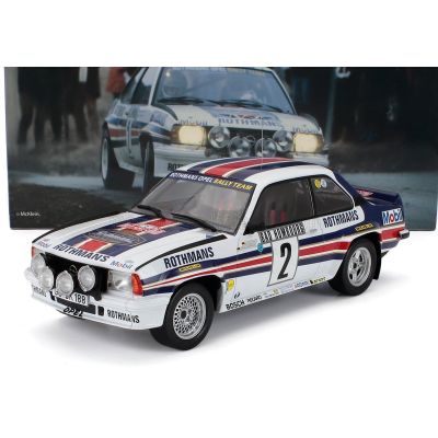 WERK83 OPEL ASCONA 400 ROTHMANS (night version) N 2 WINNER RALLY MONTECARLO 1982 WALTER ROHRL - CHRISTIAN GEISTDORFER - WHITE BL