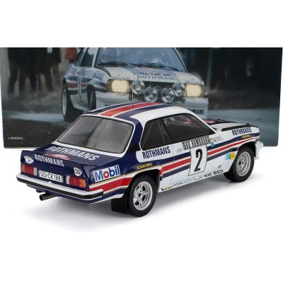 WERK83 OPEL ASCONA 400 ROTHMANS (night version) N 2 WINNER RALLY MONTECARLO 1982 WALTER ROHRL - CHRISTIAN GEISTDORFER - WHITE BL