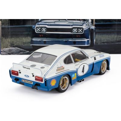 WERK83 FORD ENGLAND CAPRI RS 3100 N 4 ETCC ZANDVOORT 1974 JOCHEN MASS - ROLF STOMMELEN - BLUE WHITE 1/18