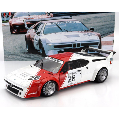WERK83 BMW M1 M88 3.5L TEAM BMW MOTORSPORT N 28 PROCAR SERIES SEASON 1979 CARLOS REUTEMANN - WHITE RED 1/18