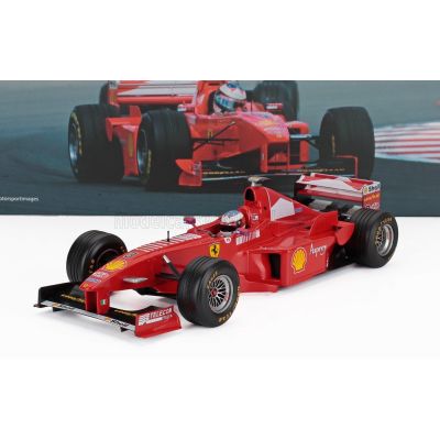 WERK83 FERRARI F1  F300 N 3 WINNER FRENCH GP 1998 MICHAEL SCHUMACHER - RED WHITE 1/18