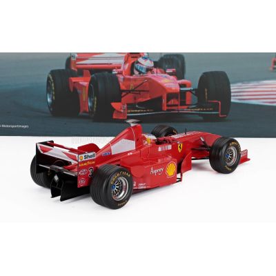 WERK83 FERRARI F1  F300 N 3 WINNER FRENCH GP 1998 MICHAEL SCHUMACHER - RED WHITE 1/18