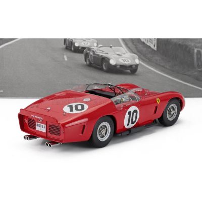WERK83 FERRARI 250 TR61 3.0L V12 TEAM SEFAC N 10 WINNER 24h LE MANS 1961 OLIVIER GENDEBIEN - PHIL HILL - RED 1/18