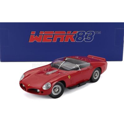 WERK83 FERRARI 250 TR61 3.0L V12 SPIDER PLAIN BODY 1961 - RED 1/18