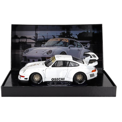 WERK83 PORSCHE 911 993 RWB RAUH-WELT OSECHI G2.2 SIDNEY HOFFMANN COUPE 1995 - SIGNATURE EDITION - WHITE 1/18