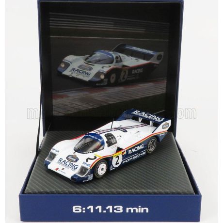 WERK83 PORSCHE 956K TEAM PORSCHE RACING N 2 1000km NURBURGRING RECORD LAP NORDSCHLEIFE 6:11,13 min 1983 STEFAN BELLOF - DEREK BE