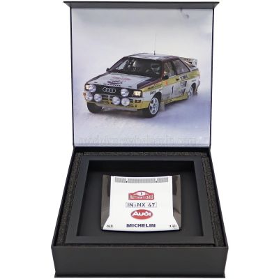 WERK83 ACCESSORIES FRONT BONNET MINI HOOD AUDI SPORT QUATTRO A2 TEAM AUDI SPORT N 1 WINNER RALLY MONTECARLO 1984 WALTER ROHRL -