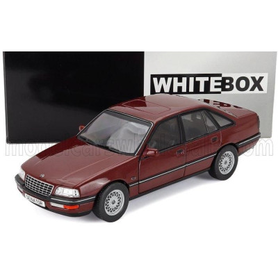 WHITEBOX OPEL SENATOR B 1987 - DARK RED MET 1/24