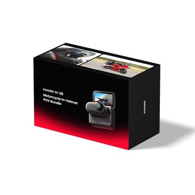 Insta360 GO 3S 128 GB Motorcycle In-Helmet POV Bundle