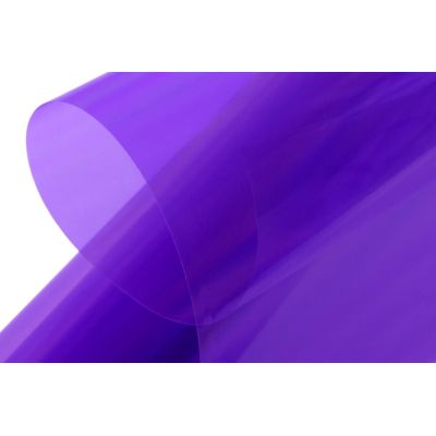 KAVAN nažehlovací fólie 100m - transparentní fialová