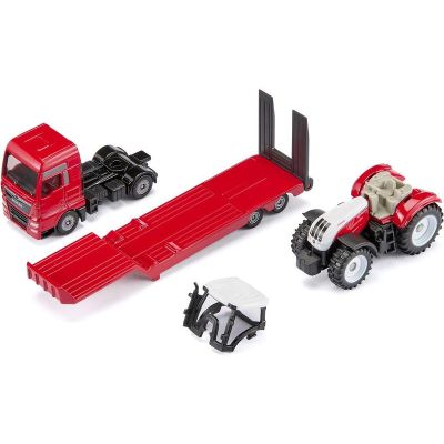 SIKU Super - tahač MAN s traktorem Steyr 1:87