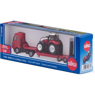 SIKU Super - tahač MAN s traktorem Steyr 1:87