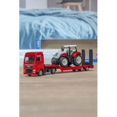 SIKU Super - tahač MAN s traktorem Steyr 1:87