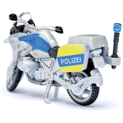 SIKU Super - Volkswagen T6 policejní dodávka s motorkou 1:50