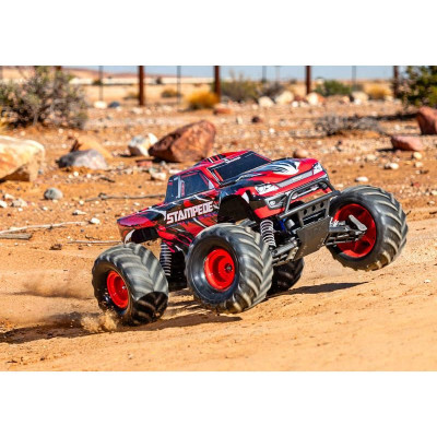 Traxxas Stampede 1:10 HD RTR červený