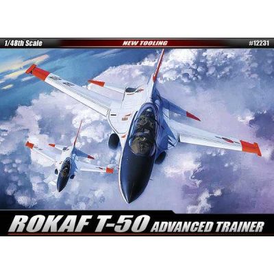 Model Kit letadlo 12231 - ROKAF T-50 ADVANCED TRAINER (1:48)
