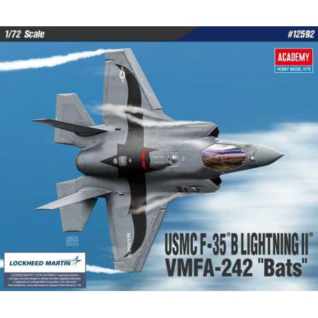 Model Kit letadlo 12592 - USMC F-35B LIGHTNING II VMFA-242 "B (1:72)