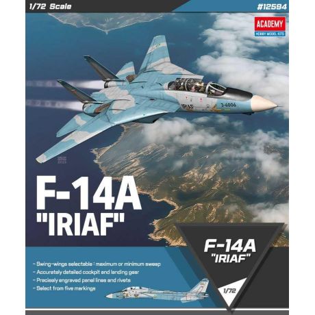Model Kit letadlo 12594 - F-14A "IRIAF" (1:72)