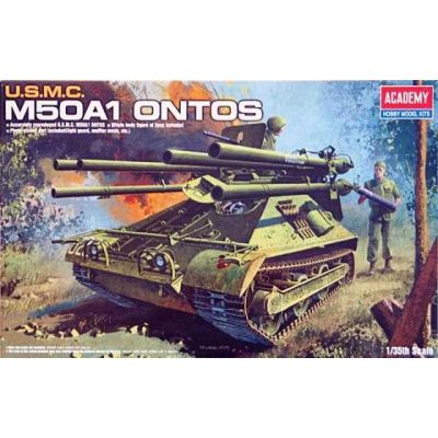 Model Kit military 13218 - USMC M50A1 ONTOS (1:35)