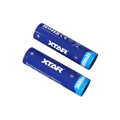 XTAR 3.6V 18650 3600mAh lítium akkumulátor | RCsvet