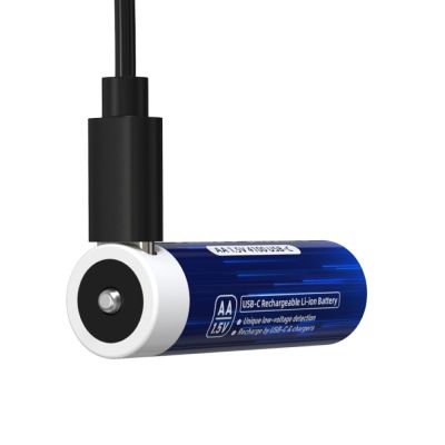 XTAR AA 1.5V 4100mWh lítium elem USB-C kábellel (4 db) | RCsvet