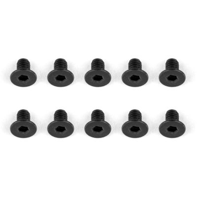 Imbusové šroubky M2,5 × 4 mm s plochou hlavou