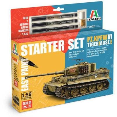 Model Set tank 75002 - Pz. Kpfw. VI Tiger I Ausf. E (1:56)