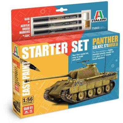 Model Set tank 75003 - Panther Sd.Kfz.171 Ausf. A (1:56)
