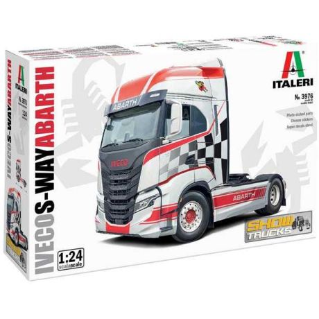 Model Kit truck 3976 - Iveco S-Way Abarth (Show Truck) (1:24)