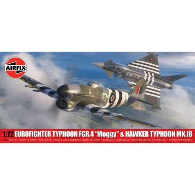 Classic Kit letadla A40001 - Eurofighter Typhoon FGR.4 (FMOG) + Hawker Typhoon Mk.Ib (Twin Pack) (1:72)