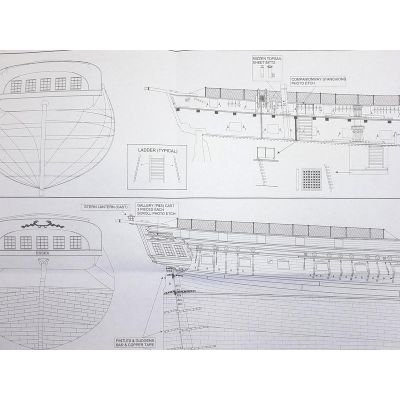 Model Shipways USS Essex 1799 1:76 kit
