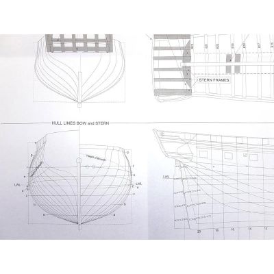 Model Shipways USS Essex 1799 1:76 kit